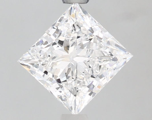 1.52ct Princess Lab Grown Diamond (Colour E, Clarity VS2, IGI)